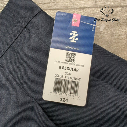 Izod Approved Schoolwear Skort Size 8 Regular