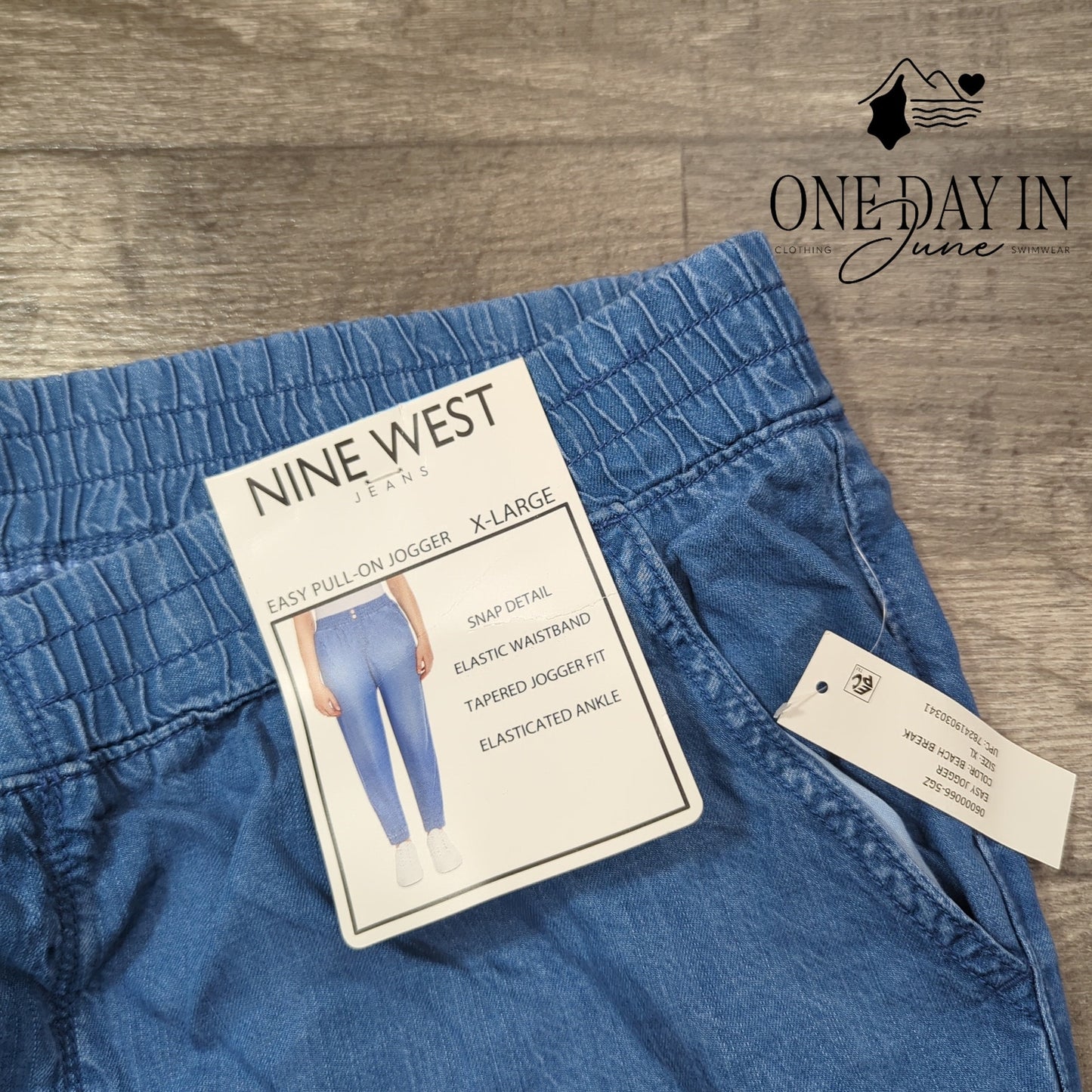 Nine West Easy Pull On Jogger Pants Size XL