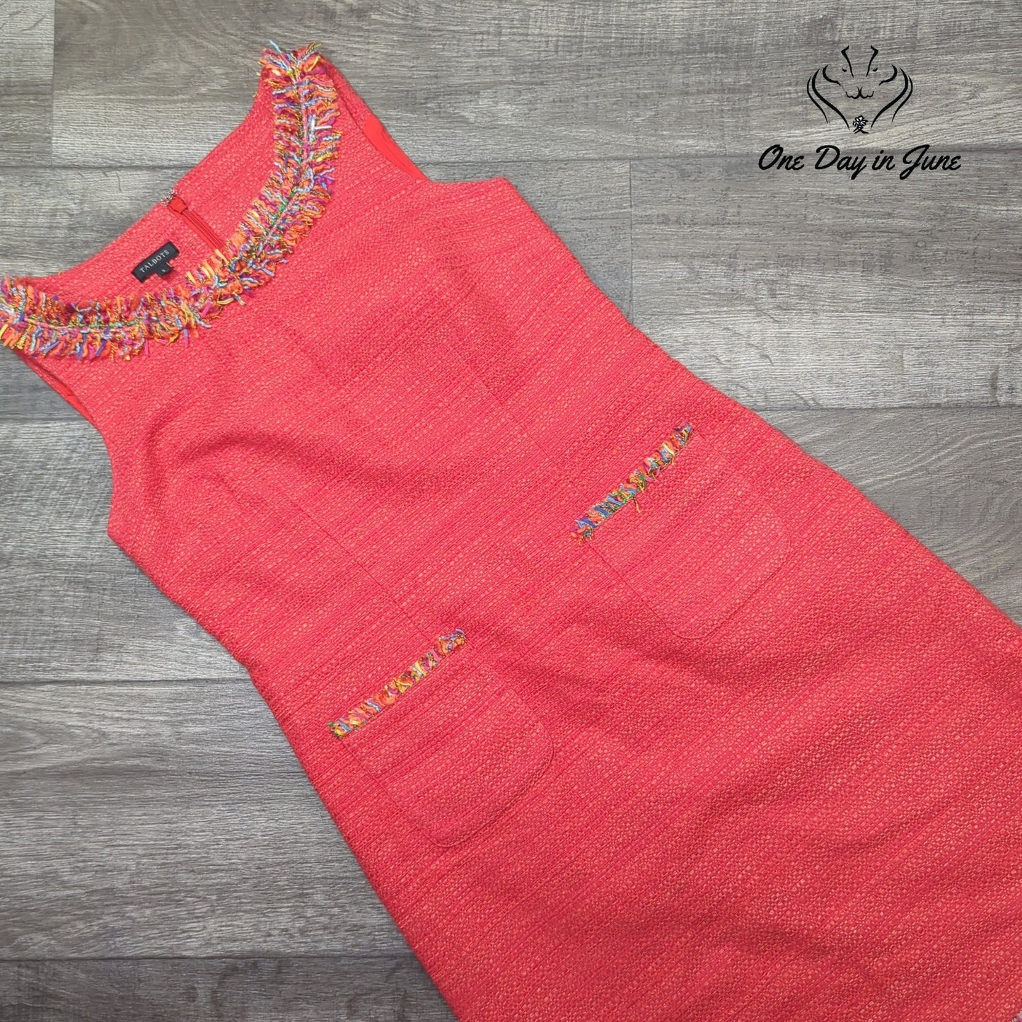 Talbots Sleeveless Mini Dress Size 2