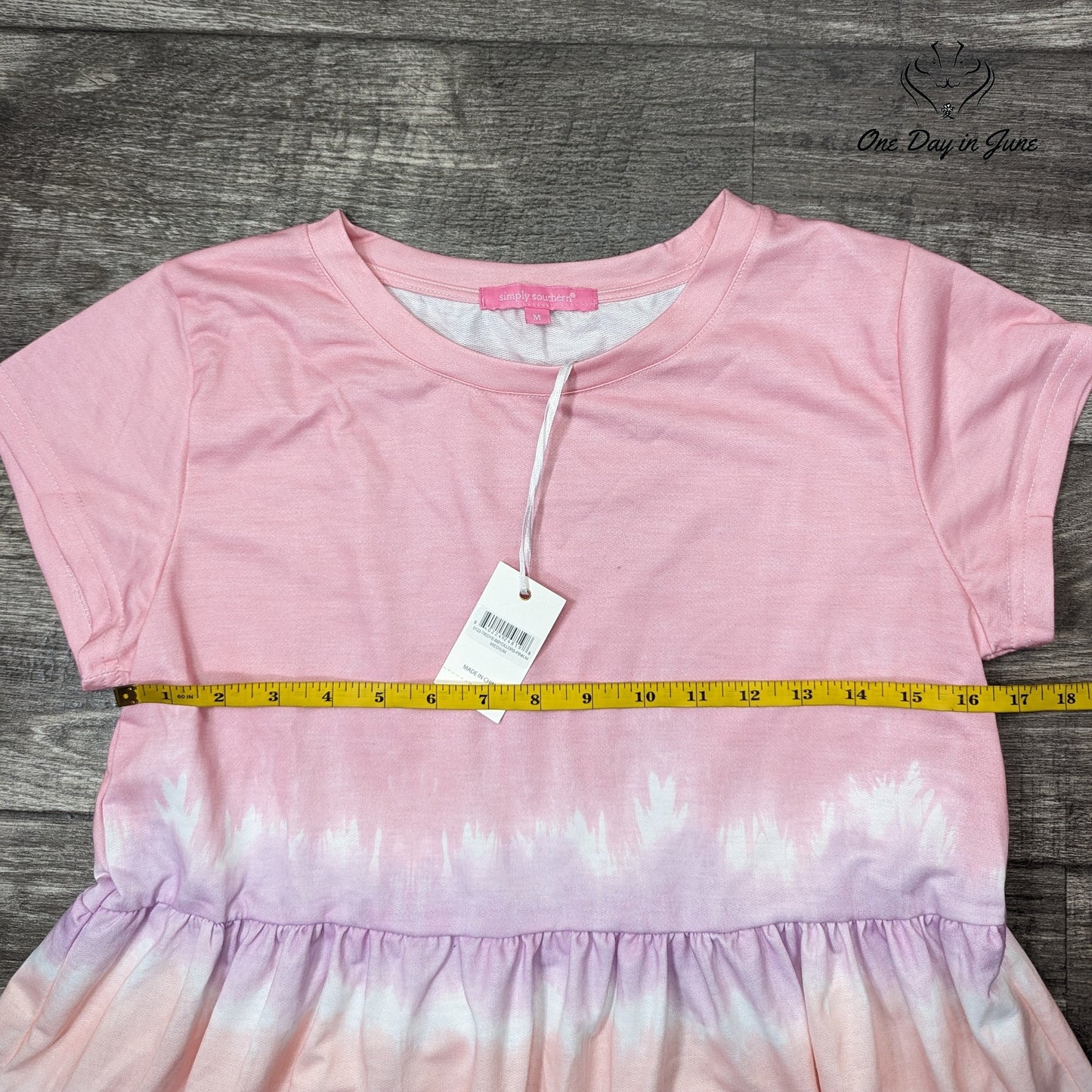 Simply Southern Baby Doll Mini Dress Size M