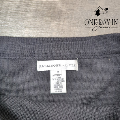 Ballinger Gold Woll Knot Maxi Skirt Size M