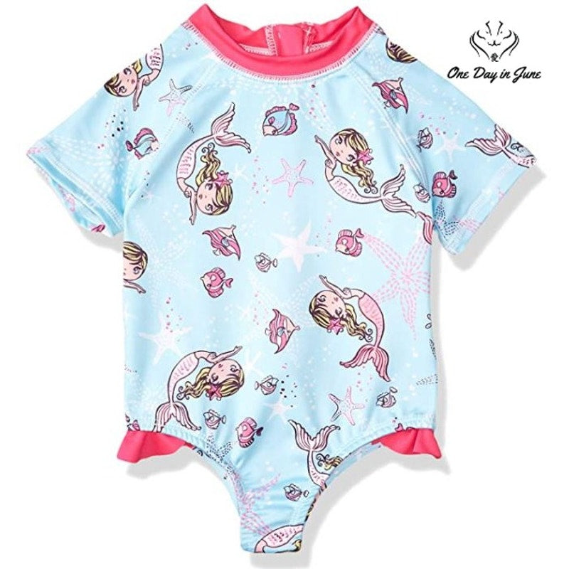 Wippette Rashguard One Piece Swimsuit Size 12 Mths