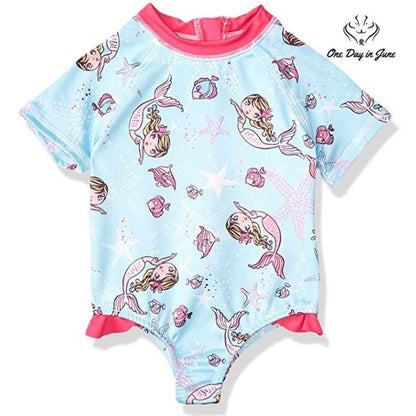 Wippette Rashguard One Piece Swimsuit Size 12 Mths
