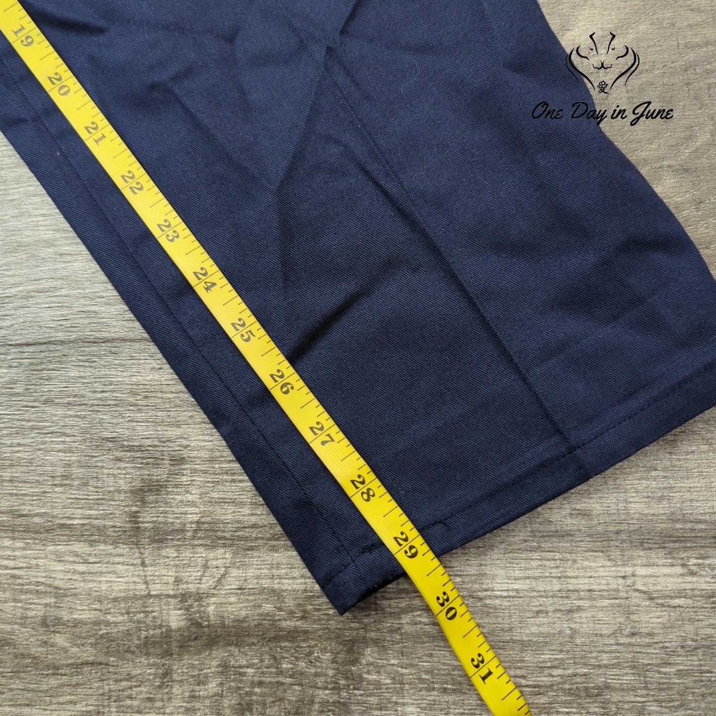 Chic Belted Straight Leg Pants Size 16