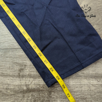 Chic Belted Straight Leg Pants Size 16