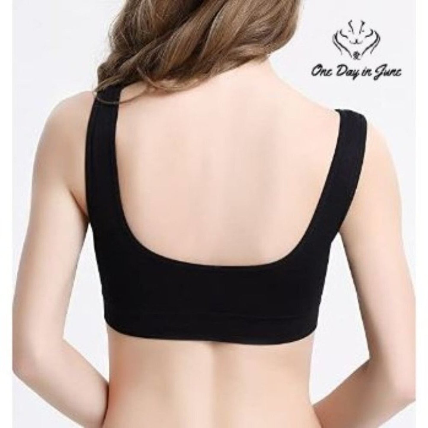 Vermilion 3 Pack Seamless Sports Bra Size L