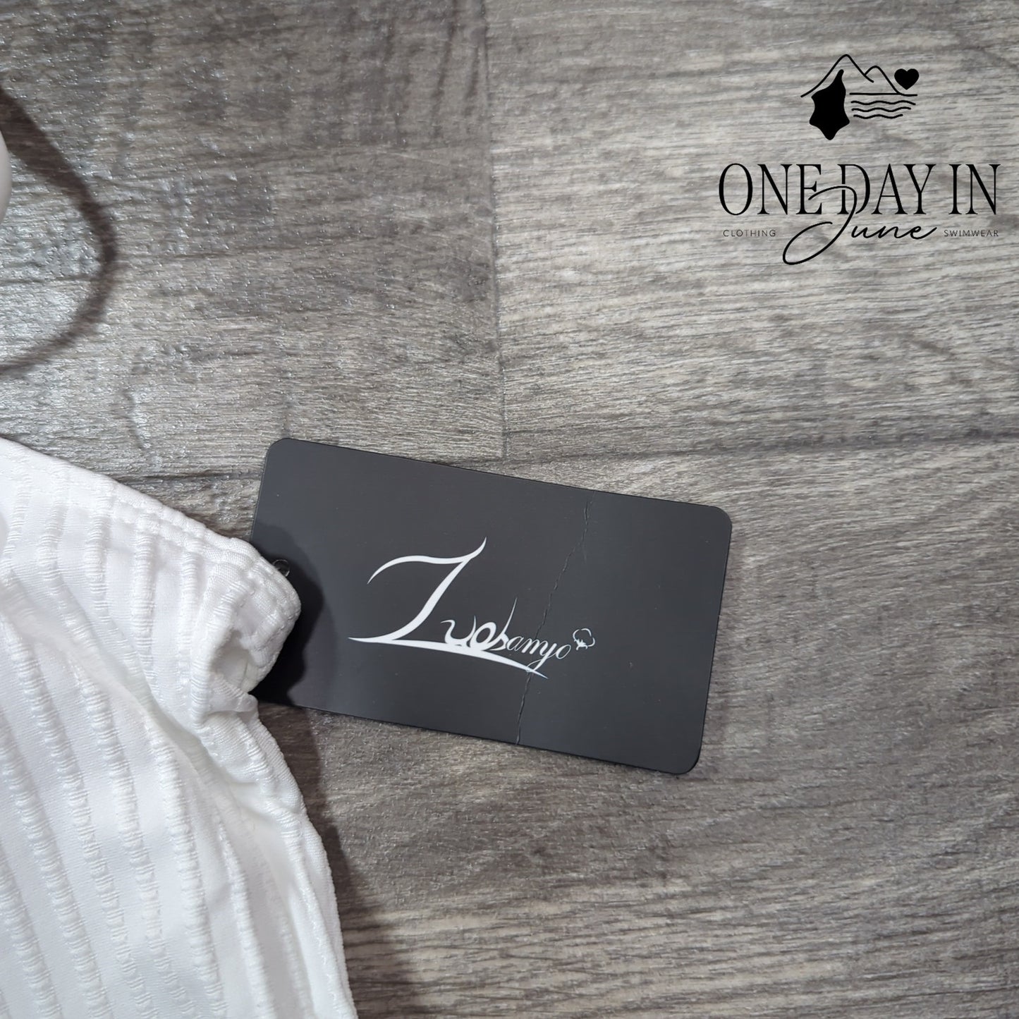 Zuobango High Waist Crop Bikini Swimsuit Size XL