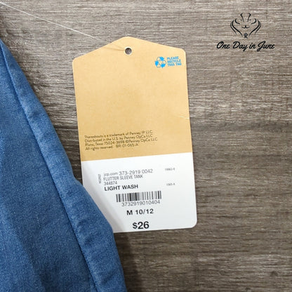 There Abouts Spaghetti Strap Top Size M (10/12)