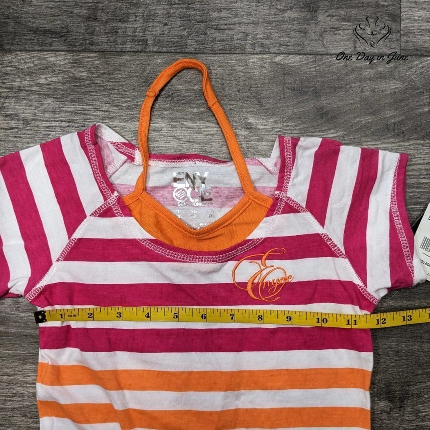 Envy OCE Striped T Shirt Size 6X