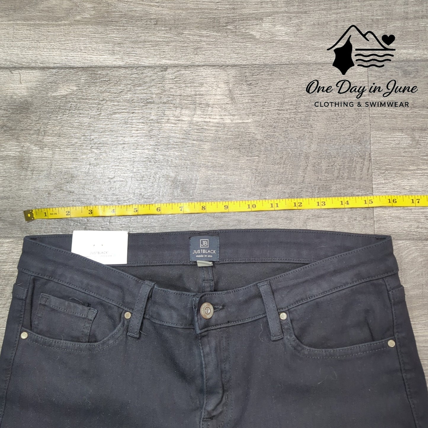 Just Black Ankle Skinny Jeans Size 32 (14)