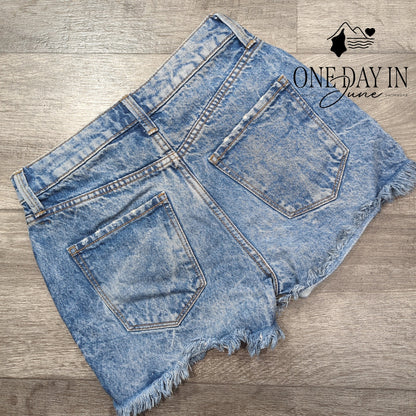 Arizona Jean Co. Hi Rise Distressed Jeans Size 1
