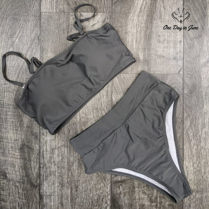 Pink Queen Removable Strap Bikini Swimsuit Size M