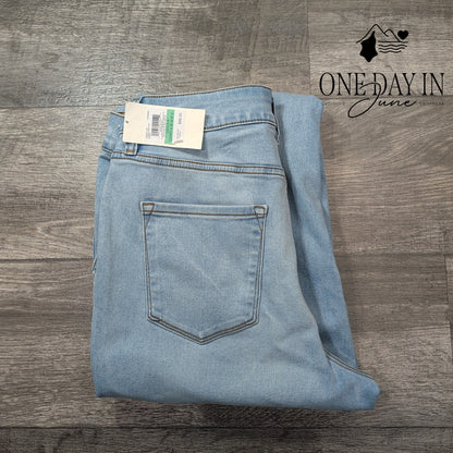 Anne Klein High Rise Wide Leg Jeans Size 8