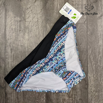 Next Splice Midrise Full Bikini Bottom Swimsuit Size XL