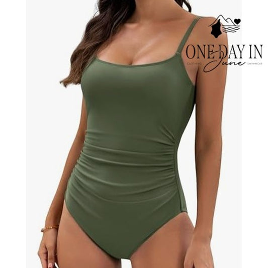 Eomenie Tummy Control One Piece Swimsuit Size XS