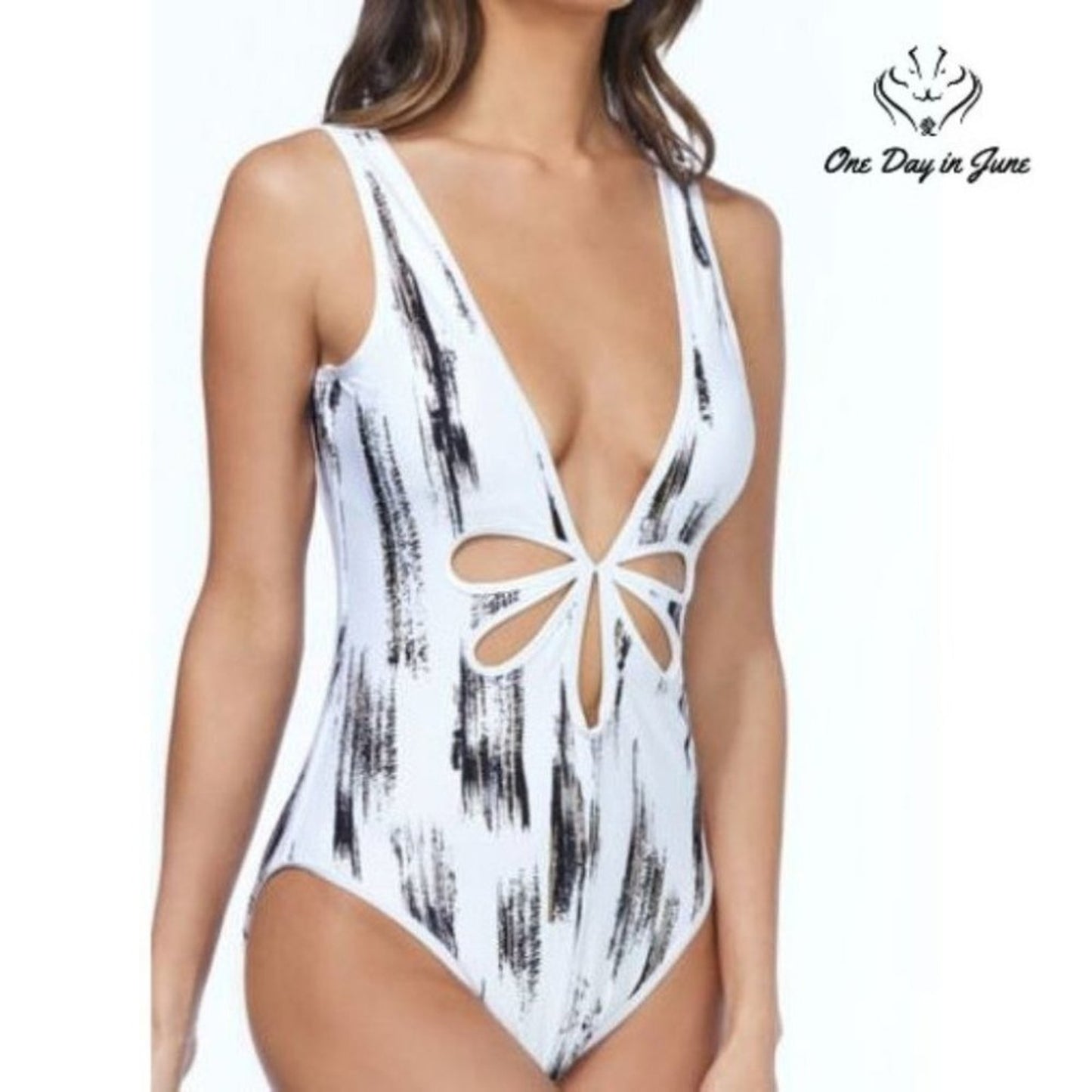 Ambrielle Tie Dye One Piece Size M