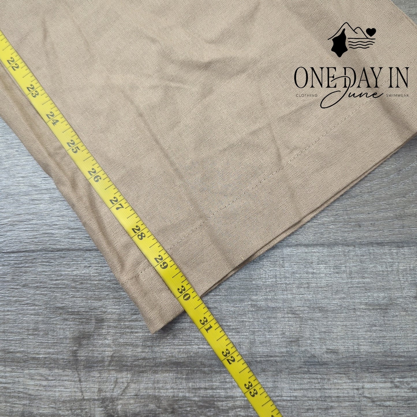 Love Tree Linen Blend Premium Collection Pull On Pants Size S