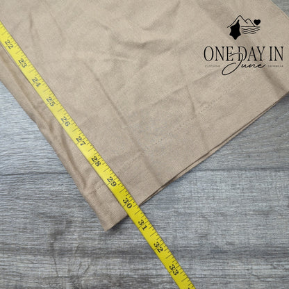 Love Tree Linen Blend Premium Collection Pull On Pants Size S