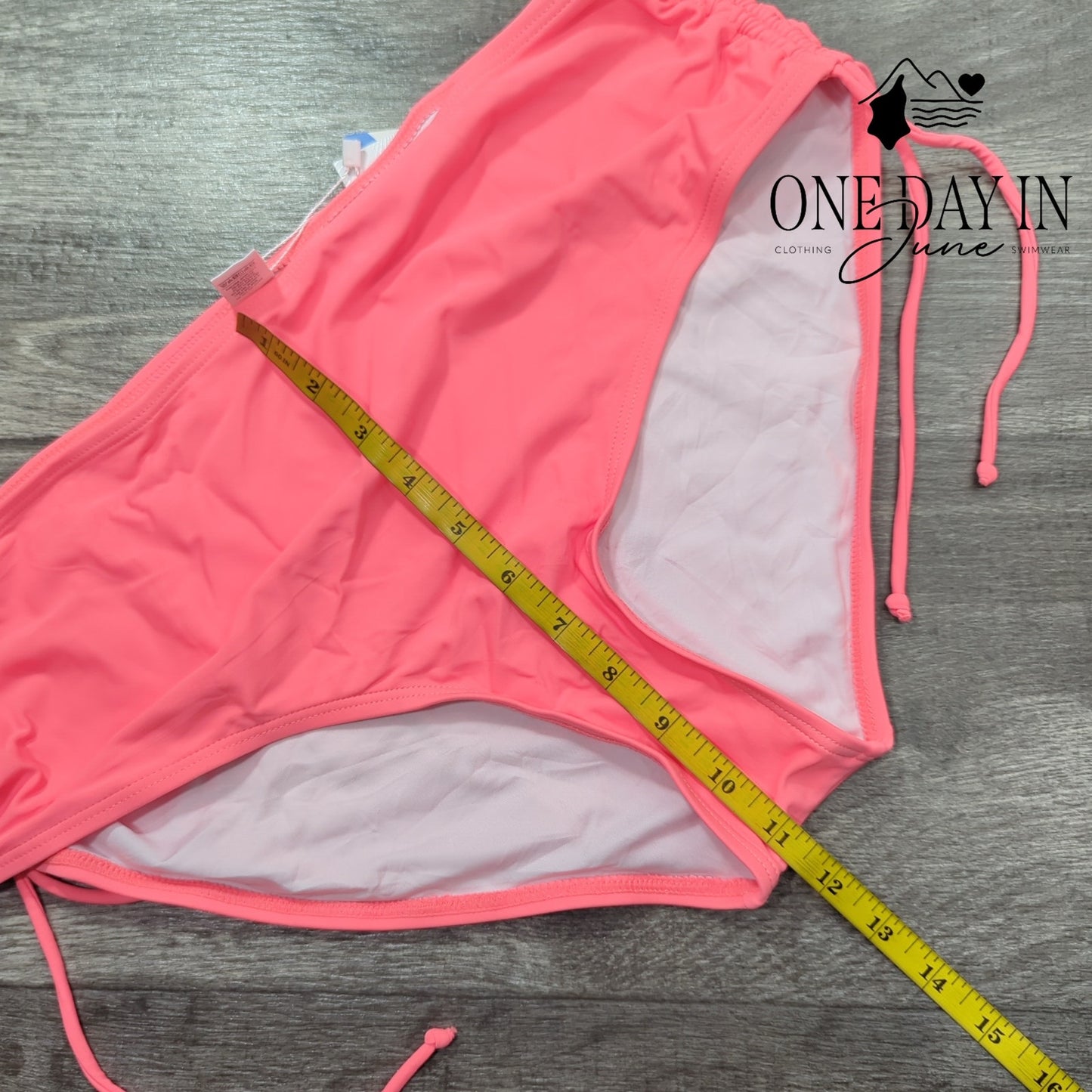 Bonneuitbebe Drawstring Bikini Bottom Size XL