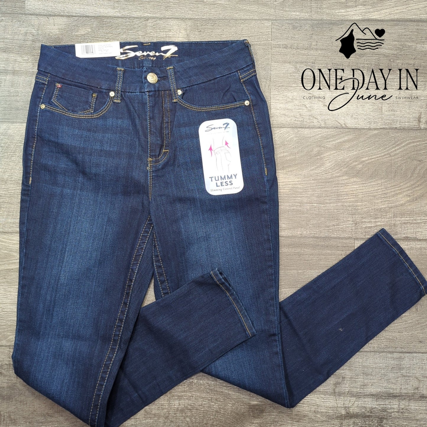 Seven7 Tummy Less Skinny Jeans Size 8