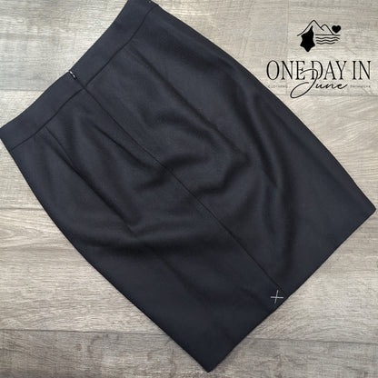 J.Crew Petite Wool Pencil Skirt Size 0P