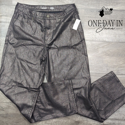 Old Navy OG Loose Sparkle Jeans Size 6