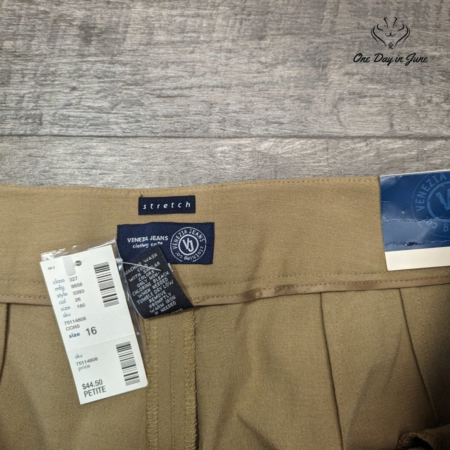 Venezia Jeans Petite Wide Leg Pants Size 16P