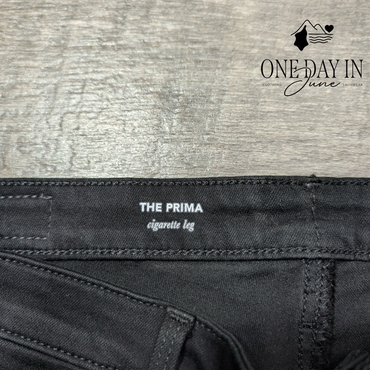 AG Adriano Goldschmied The Prima Cigarette Leg Jeans Black NWT Size 4 (27)