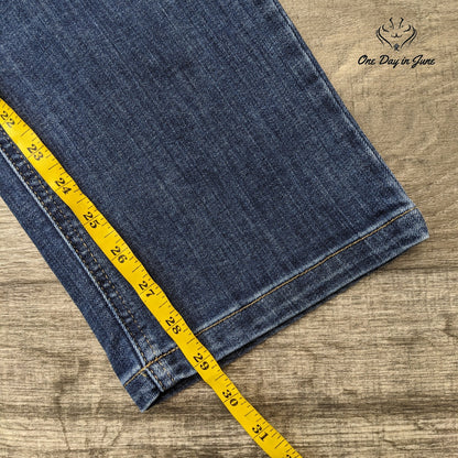 L.L.Bean Stonewashed Favorite Fit Straight Leg Jeans Size 16