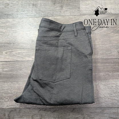 Talbots Soho 5 Pocket Jegging Pants Petite Gray High Rise Skinny NWT Size 14P