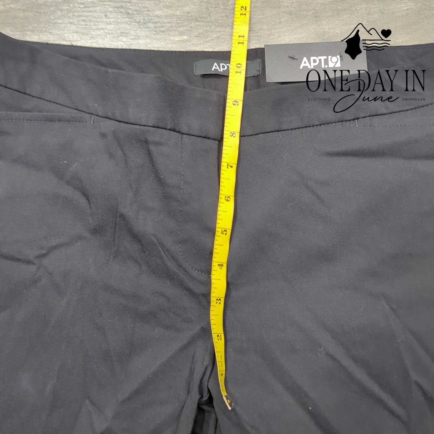 Apt. 9 Petite Mid Rise Trouser Pants Size 8Ps
