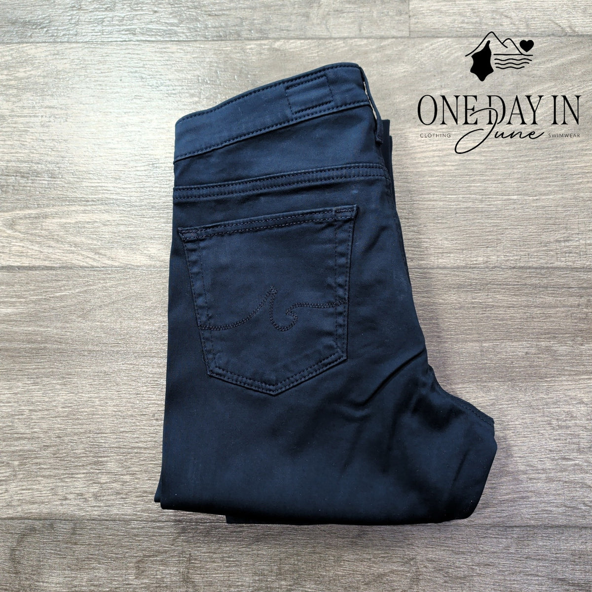 AG Adriano Goldschmied The Legging Ankle Super Skinny Jeans Navy NWT Size 4 (27)
