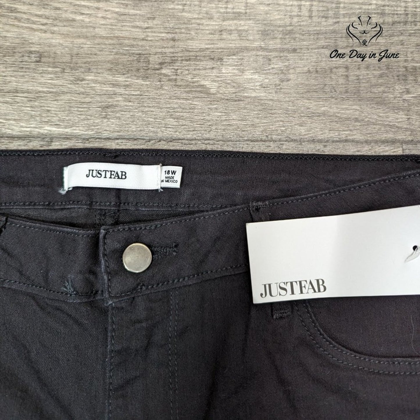 Justfab Plus Size Curvy Fit Jeans Size 18W
