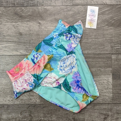 Sugar Beach Floral High Waist Bikini Bottom Size M
