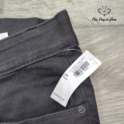 Old Navy Power Straight High Rise Jeans Size 24 Plus