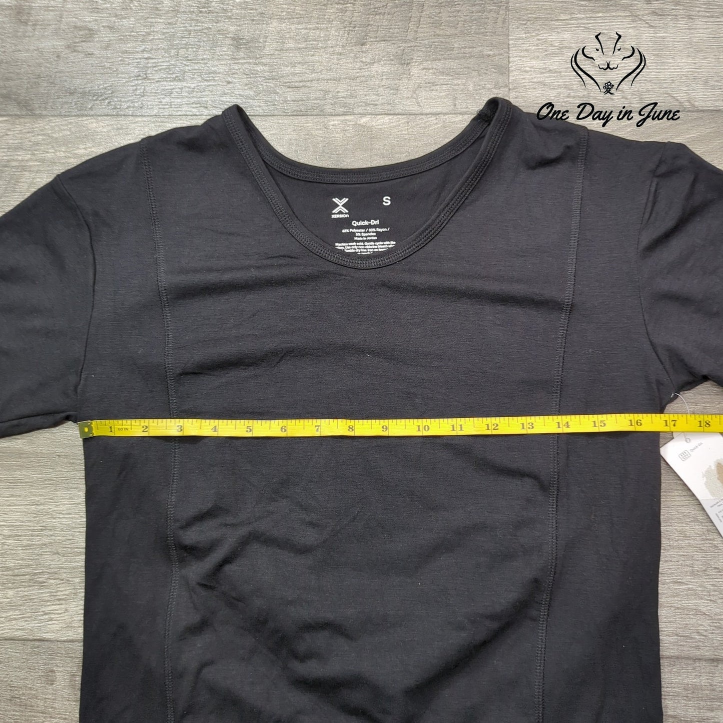 Xersion Quick-Dri Short Sleeve Tee Shirt Size S