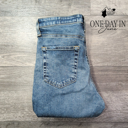AG Adriano Goldschmied The Sophia High Rise Skinny Jeans Blue NWT Size 4