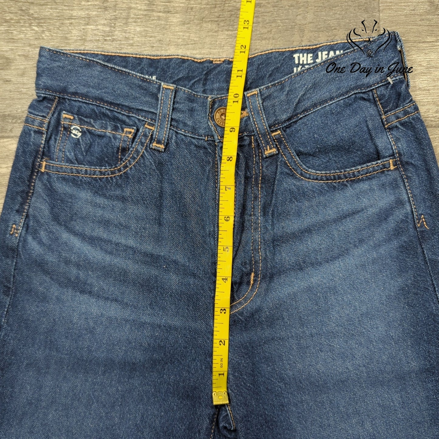 Adriano Goldschmied The Jean of Tomorrow Alexxis Straight Jeans Size 23 (2)