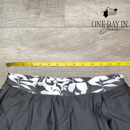 Kate Kasin Skirted Tankini Swimsuit Size M
