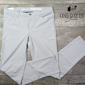 Johnnie-O Boys PREP-FORMANCE Straight Leg Performance Pants Gray NWT Size 16