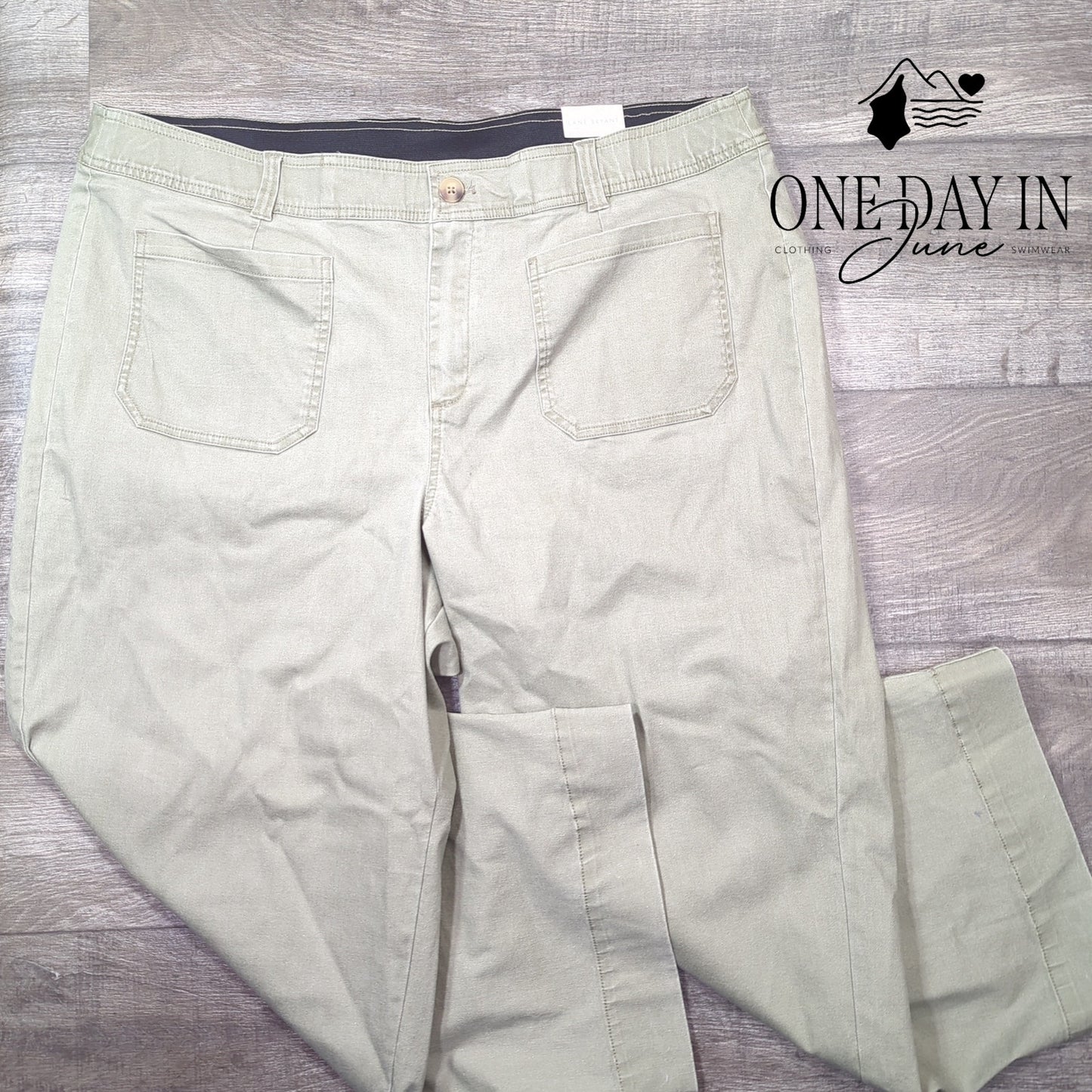 Lane Bryant Plus Size Wide Leg Jeans Size 22