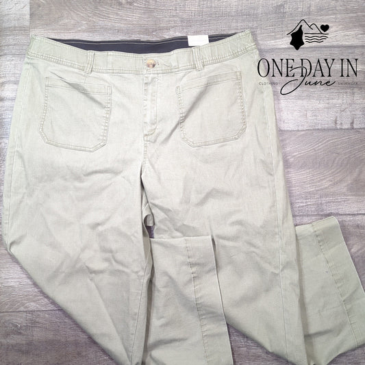 Lane Bryant Plus Size Wide Leg Jeans Size 22