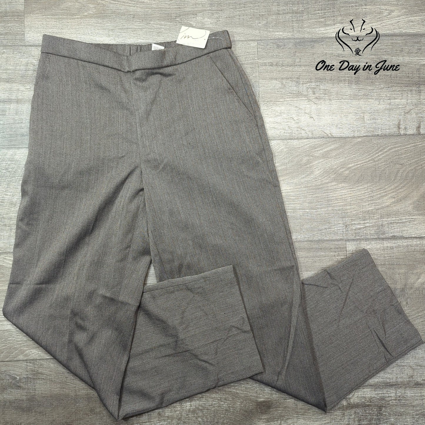 Kim Rogers Petite Pull On Straight Leg Pants Size 10P