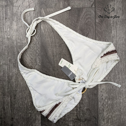 American Eagle Outfitters Aerie Triangle Bikini Top Size L