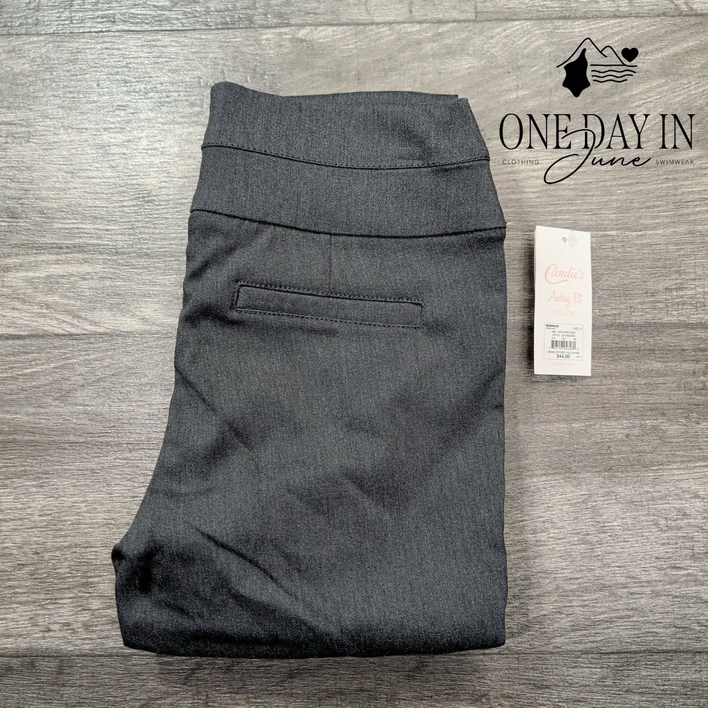 Candies Audrey Fit Pull On Pants Size S