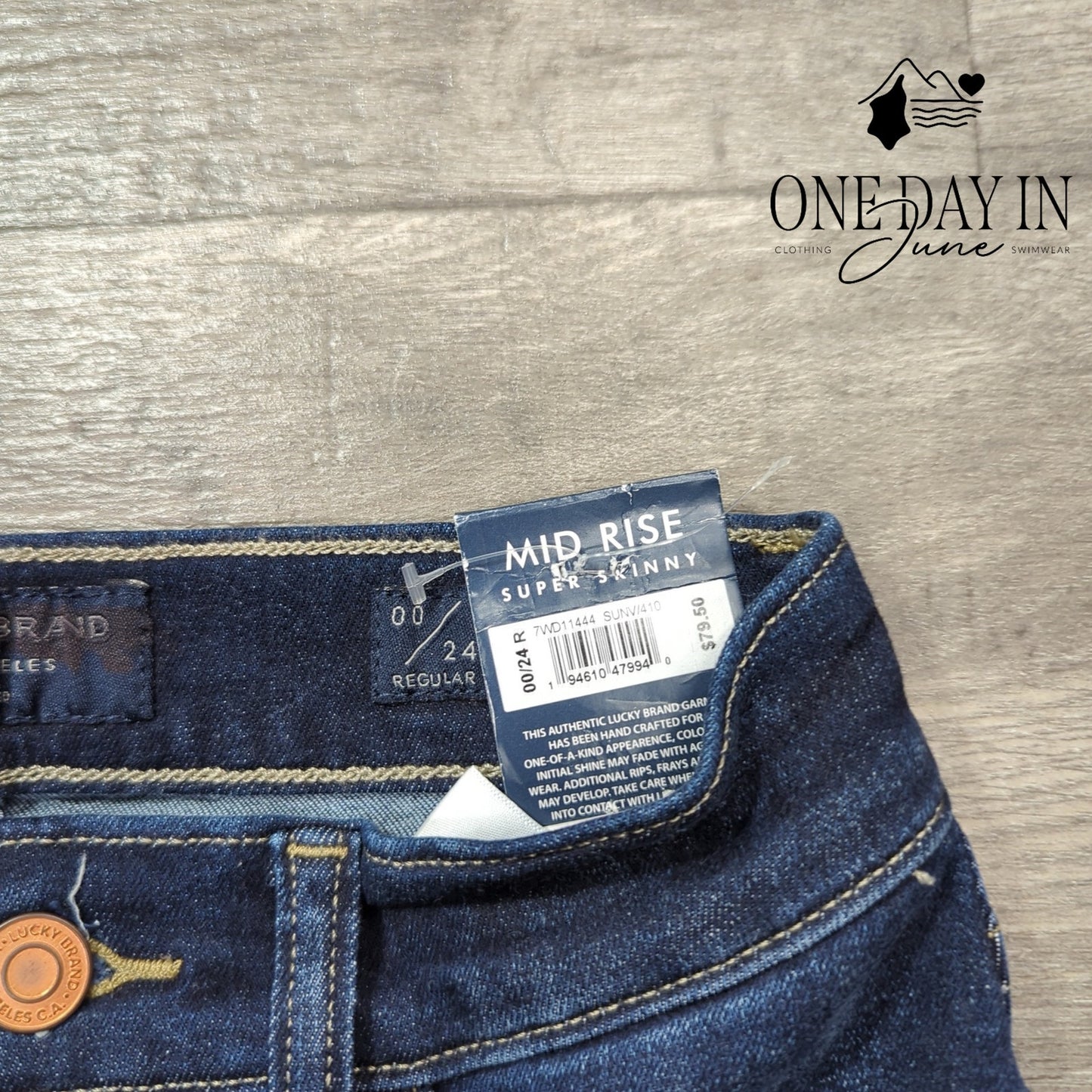 Lucky Brand Ava Super Skinny Jeans Size 00