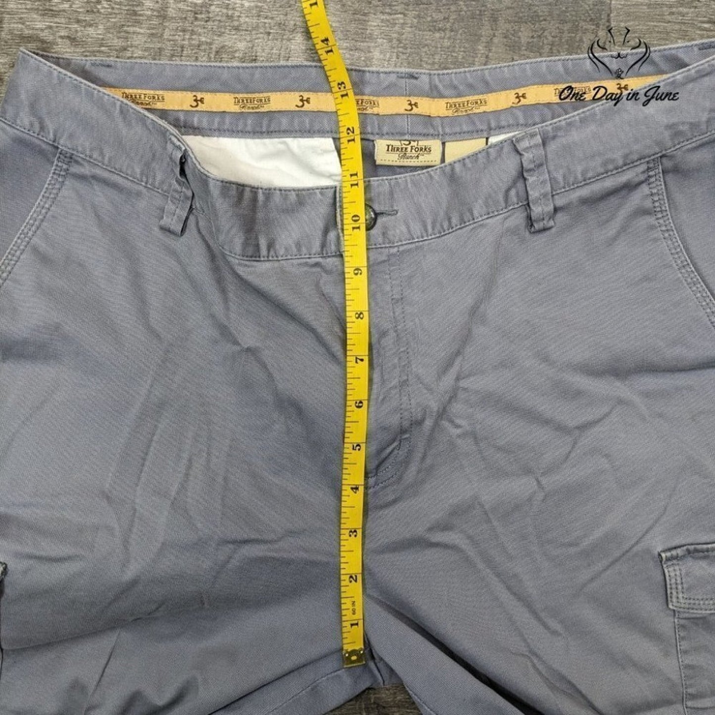 Three Forks Ranch Cargo Cropped Pants Size 14