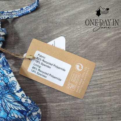 Berlook Floral One Piece Swimsuit Size XL