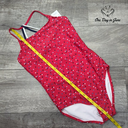 OshKosh UPF 50+ One Piece Simwsuit Size 14