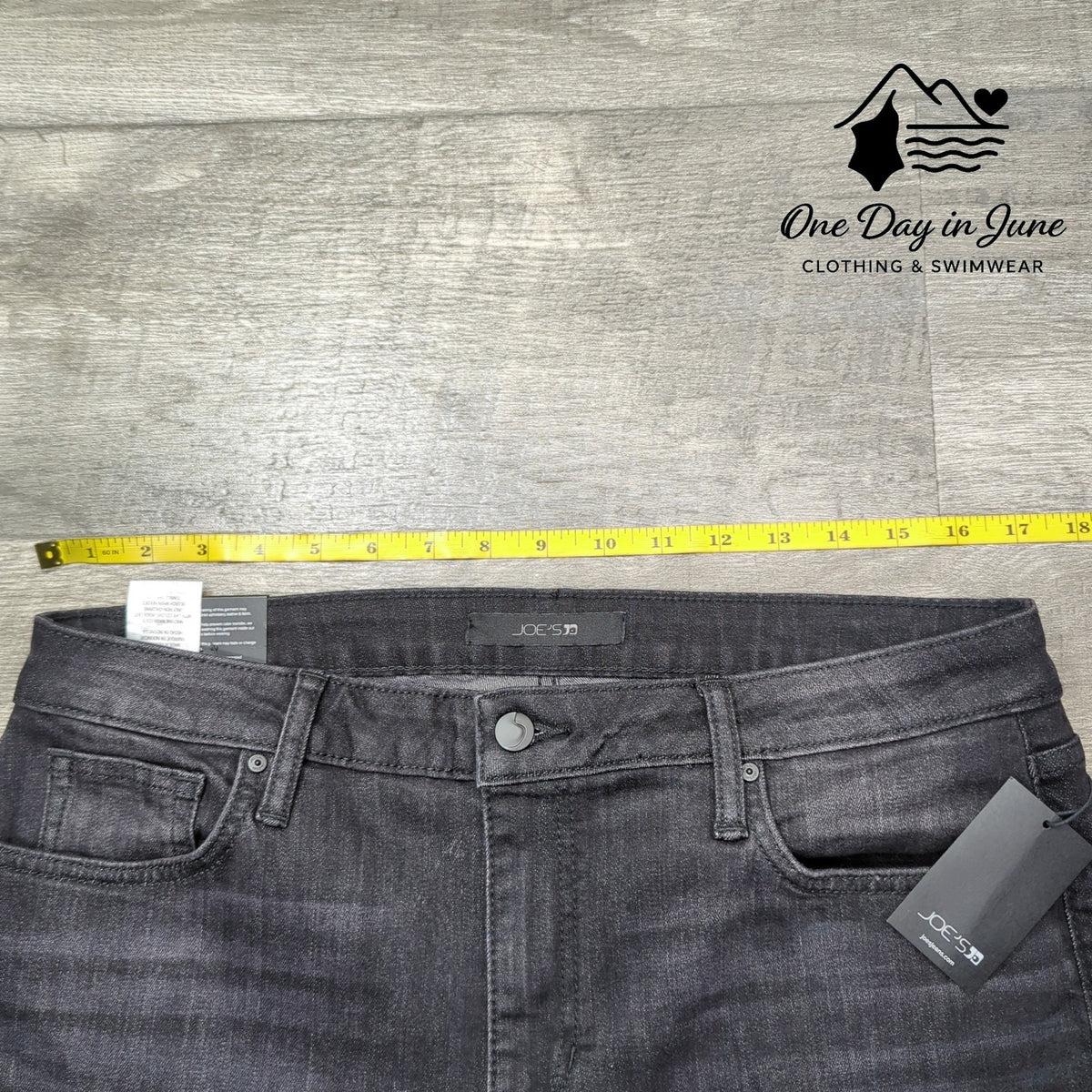 Joe's Jeans Boyfriend Slim Flawless Black Jeans NWT Size 31 (12)